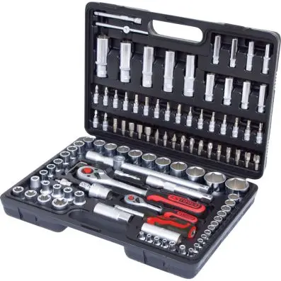 1/4"+1/2" Socket set, 108 pcs 