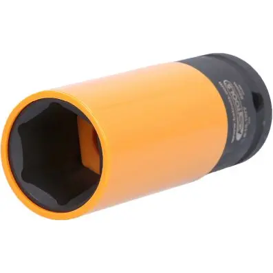 1/2" Aluminium wheel impact socket, deep , 22mm 