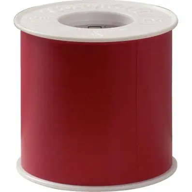 Adhesive tape with protective insulation , red, 52mm 