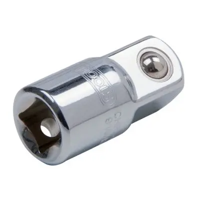 1/4" CHROMEplus Adaptor, 1/4"Fx3/8"M 