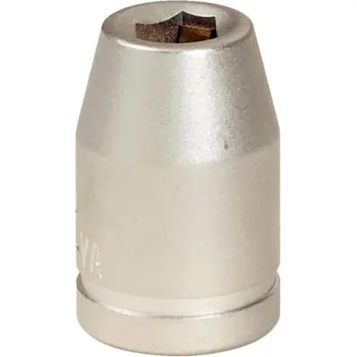 Bit adaptor socket, 3/8"x1/4" 