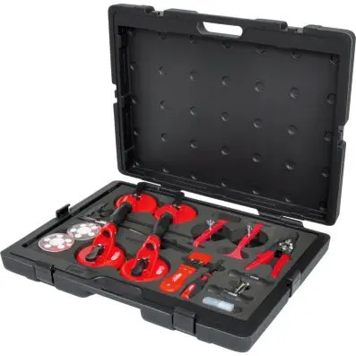 Master windscreen repair kit, 13 pcs 