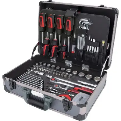 1/4" + 1/2" Universal tool kit set, 149 pcs 
