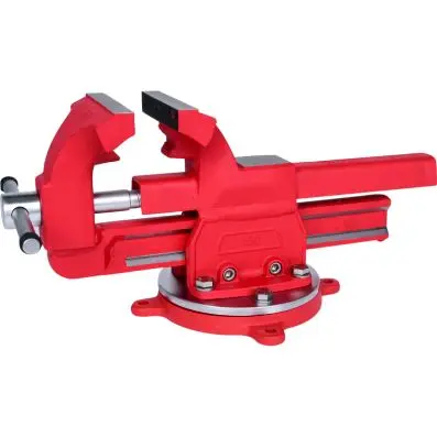 Parallel vice with turntable, 147 mm 
