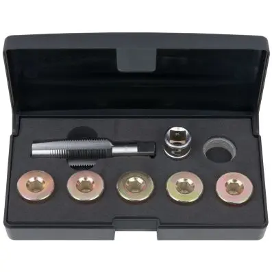 Oil sump drain plug repair kit, 12 pcs M 18 x 1,5 