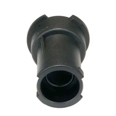 Cap test adaptor, black, R123/R124 