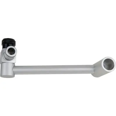 Arm for oil fill funnel 