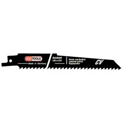 Sabre saw blades, CV, 150mm, 6,3mm, pack of 5 
