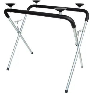 Windscreen table with rubber protective pads, 1160mm 