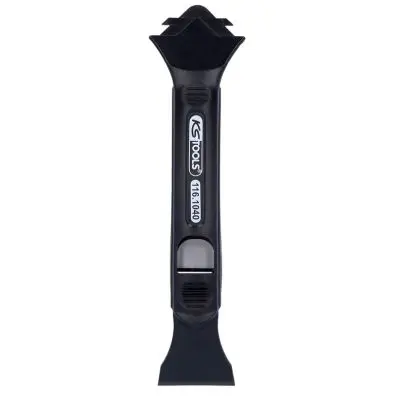 Silicone scraper f. replaceable attachme nts 