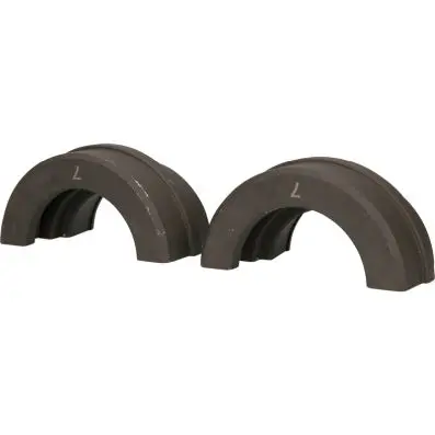 Pair of bearing brushes Ø 74 mm 