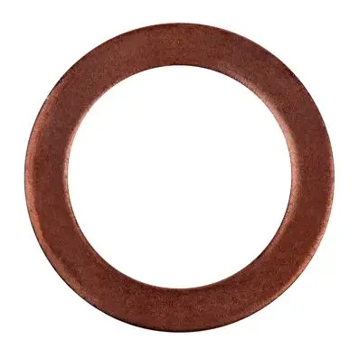 Copper washer, external-Ø 26mm, internal -Ø 18mm, pack of 25 