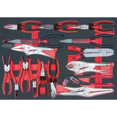 SCS Universal tool set, 16 pcs, 1/1 syst em insert 