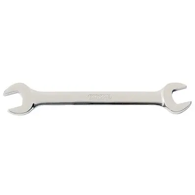 CHROMEplus Double open ended spanner, 16 x18mm 
