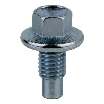 Oil sump drain plug, external hexagon 15 mm, M12x1,75x25mm, pack of 10, 37 mm 