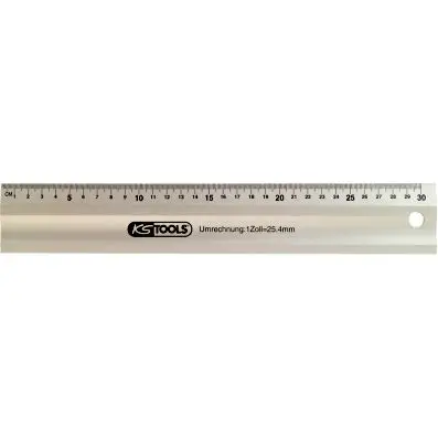 Precision steel rule, 1000mm 