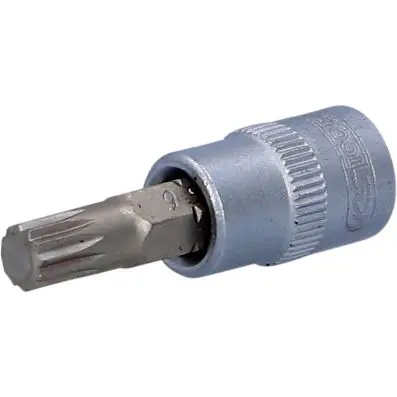 1/4" Bit socket spline (XZN), M6 