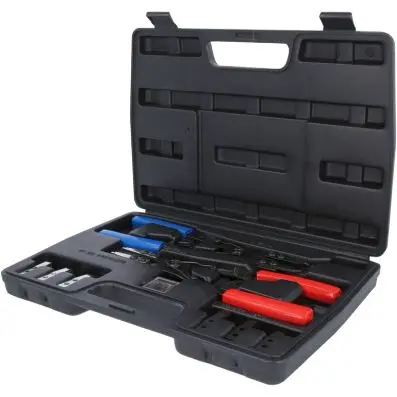 Circlip pliers set with ratchet function , 20 pcs 