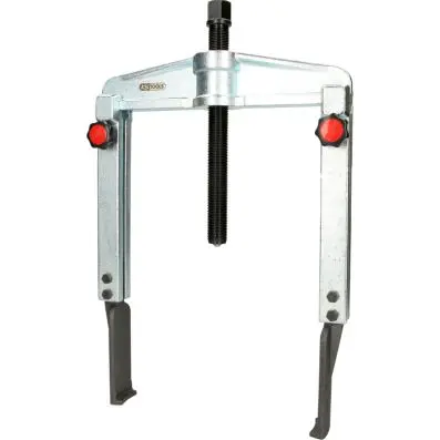 Quick adjustment universal 2 arm puller set with narrow and extended legs, 60-20 