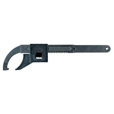 Flexible hook wrench with nose, 20-100mm 