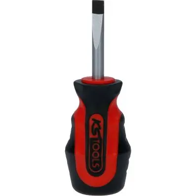 ERGOTORQUEplus screwdriver for slotted s crews, 6mm, stubby 