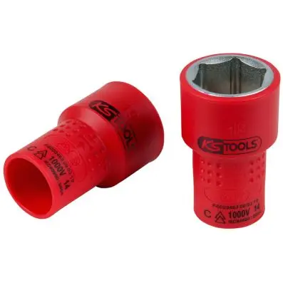 3/8” insulated socket, 17 mm 