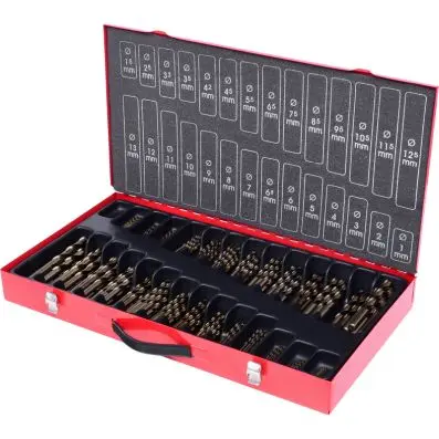 HSS-G Co 5 Twist drill set, 230 pcs, 1-1 3mm 