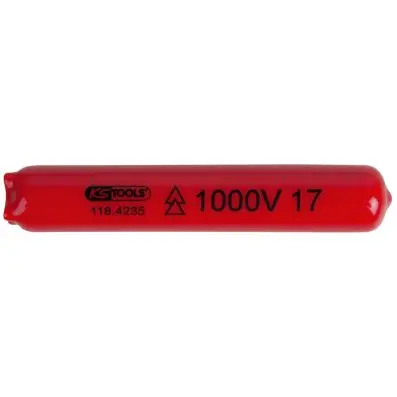 Insulated protective sleeve with clamp c ap, 10mm, L=100mm 