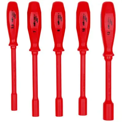 Tool set with insulating tools, 5 pcs. 