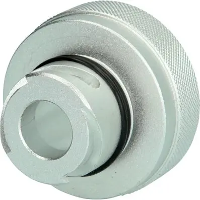 Universal adapter for oil fill funnel 