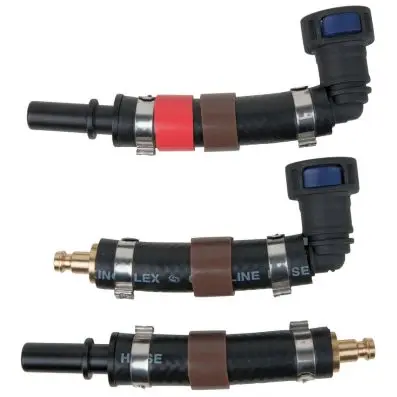 Adaptor set 3 part 11.8 x 25 mm (brown) 