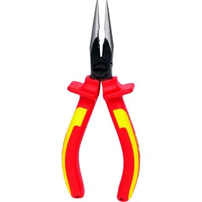 ERGOTORQUE VDE long nose pliers,straight , 165mm 