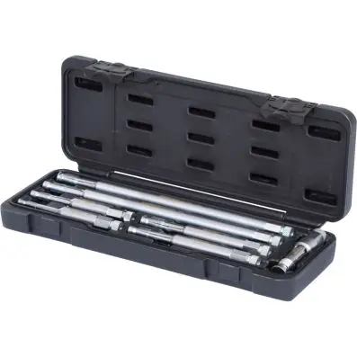 Glow plug and spark plug thread cutting tool set, 7 pcs 