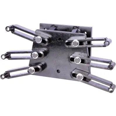 Universal retention plate for universal engine and gearbox holder 