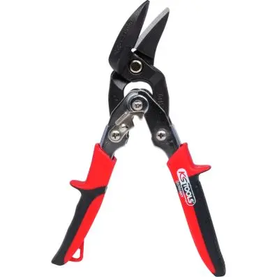 Template cutting shear with lever gearin g, left handed cut 