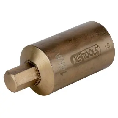 BRONZEplus Bit socket hexagon 3/4" 17 mm 
