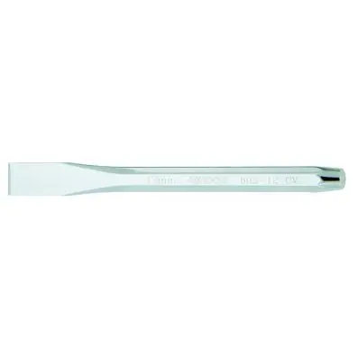 Flat chisel, octagonal shaft, 130mm 
