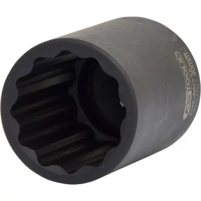 Special drive shaft impact socket, 1/2", 36mm 