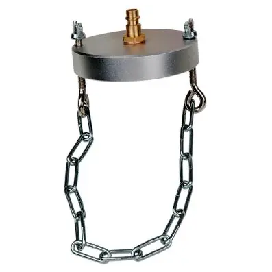 Bleed nozzle universal adapter U 90 with chain for brake bleeding 
