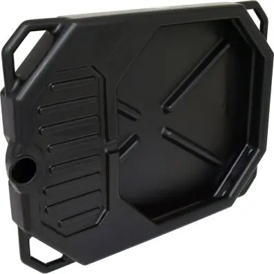 Drain pan 55 litres, extra flat, 1030x72 4mm 