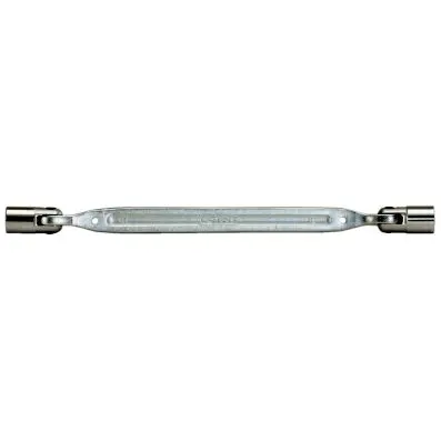 Double revolving head spanner, 17x19mm 