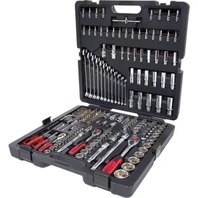 1/4"+3/8"+1/2" CHROMEplus Socket set, 21 6 pcs 