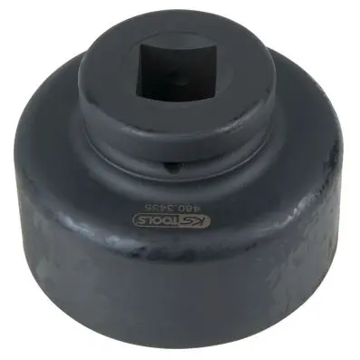 1" axle nut socket, 8 point, short, 90 m m 