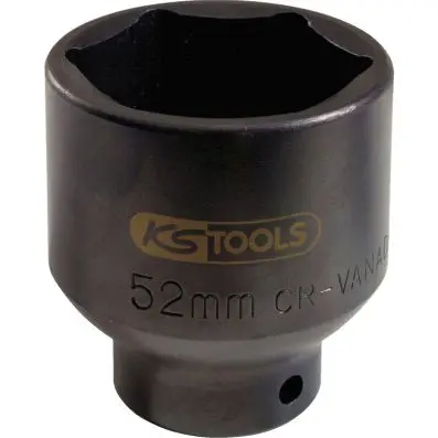 Special drive shaft socket, 1/2", 52mm 