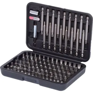 1/4" Bit set, 99 pcs with long bits 