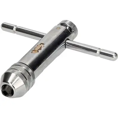 Die holder with exact gearing reversible ratchet head, 100mm 