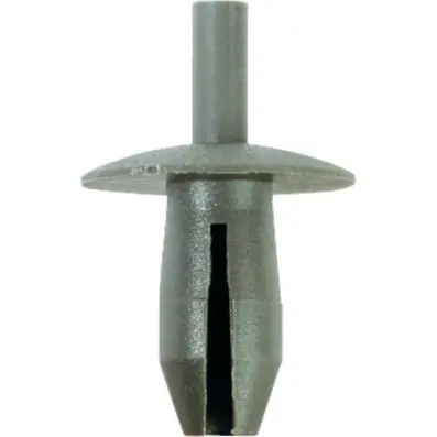 Push-type connection clip, grey for VW, pack of 10 