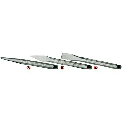 Centre punch, mirror polished, octagonal shaft, Ø 5mm 