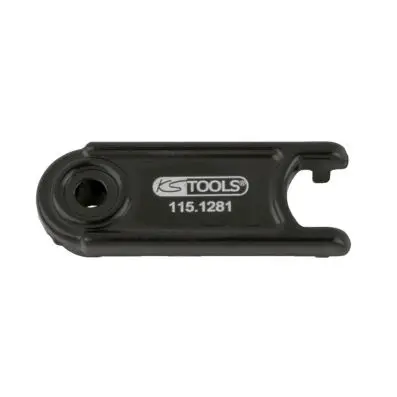Fork plug, unlocking, black 