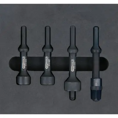 Vibro-Impact chisel set, 4 pcs 